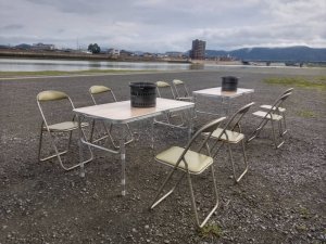 画像1: 川内川 河川敷 開戸橋付近(西開聞・向田側) | 薩摩川内市 河川敷 BBQスポット